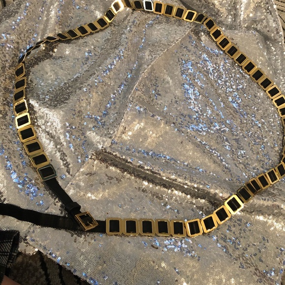 Tory Burch doubled wrap black leather belt - Picture 6 of 8